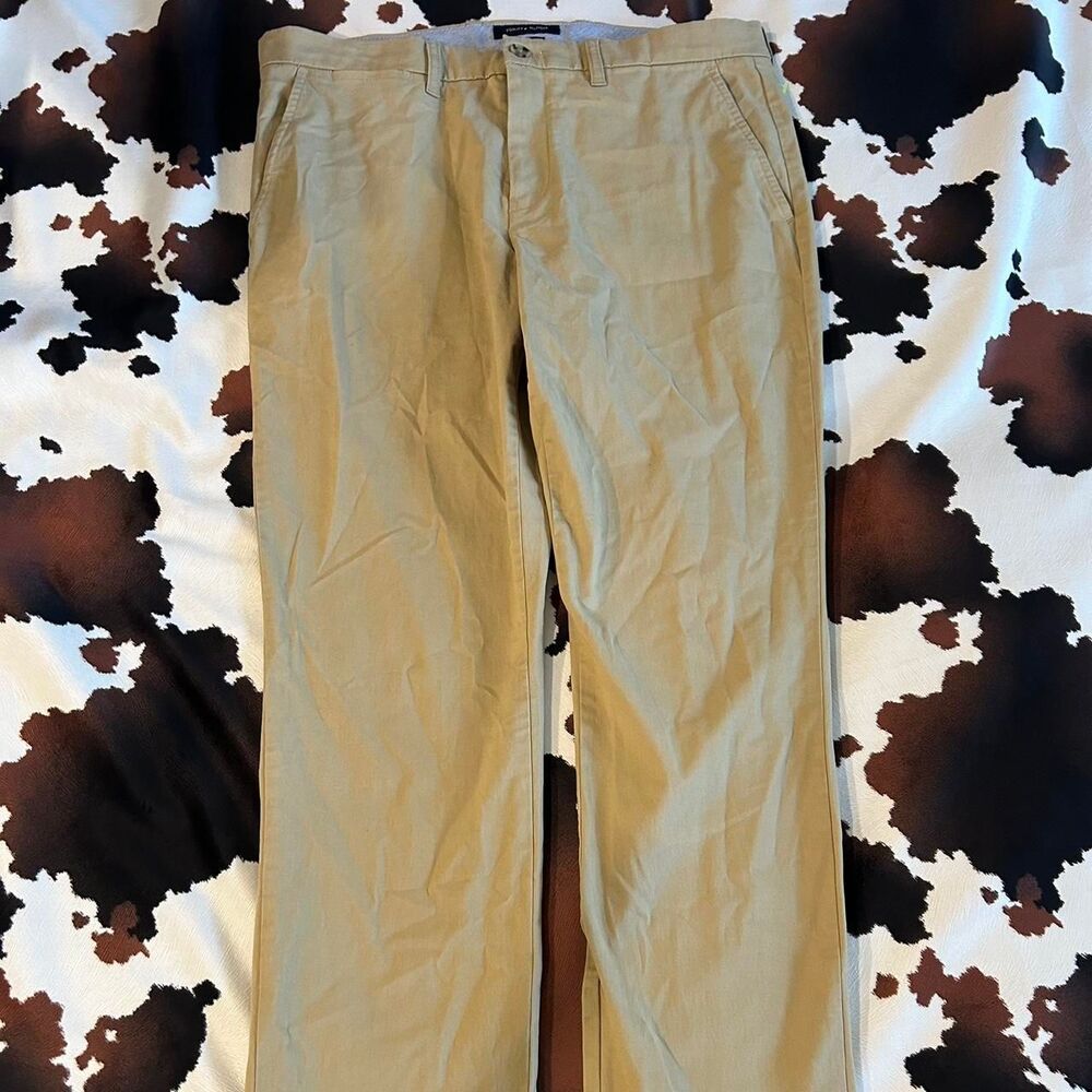 Tommy-hilfiger Men's Tan and Khaki Trousers